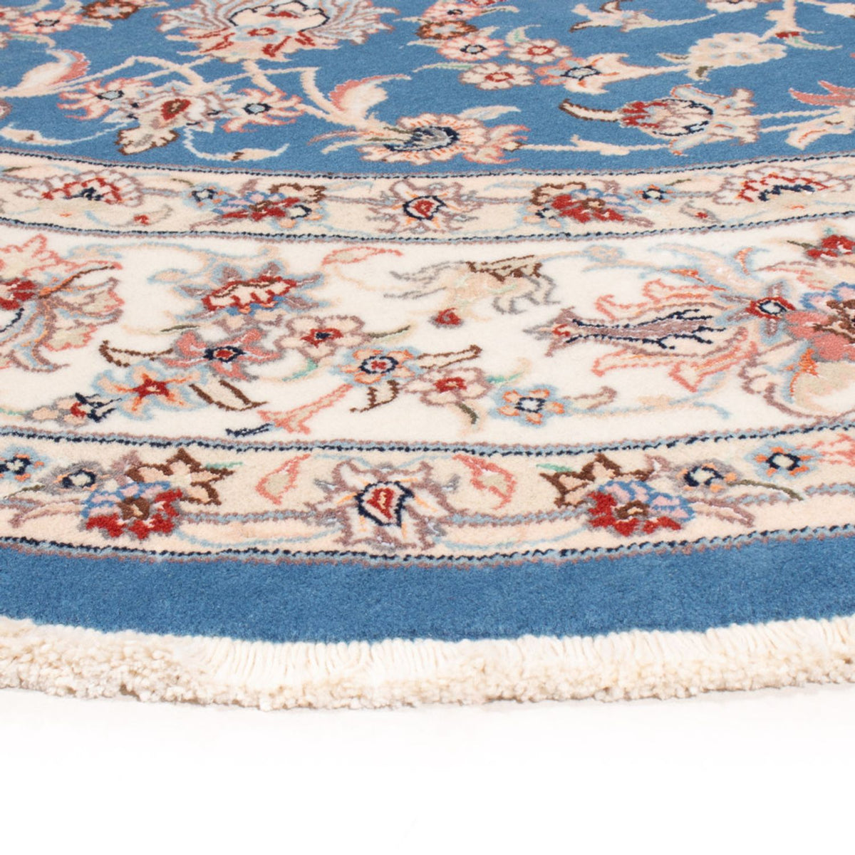 Perser Rug - Tabriz - Royal round  - 200 x 200 cm - blue