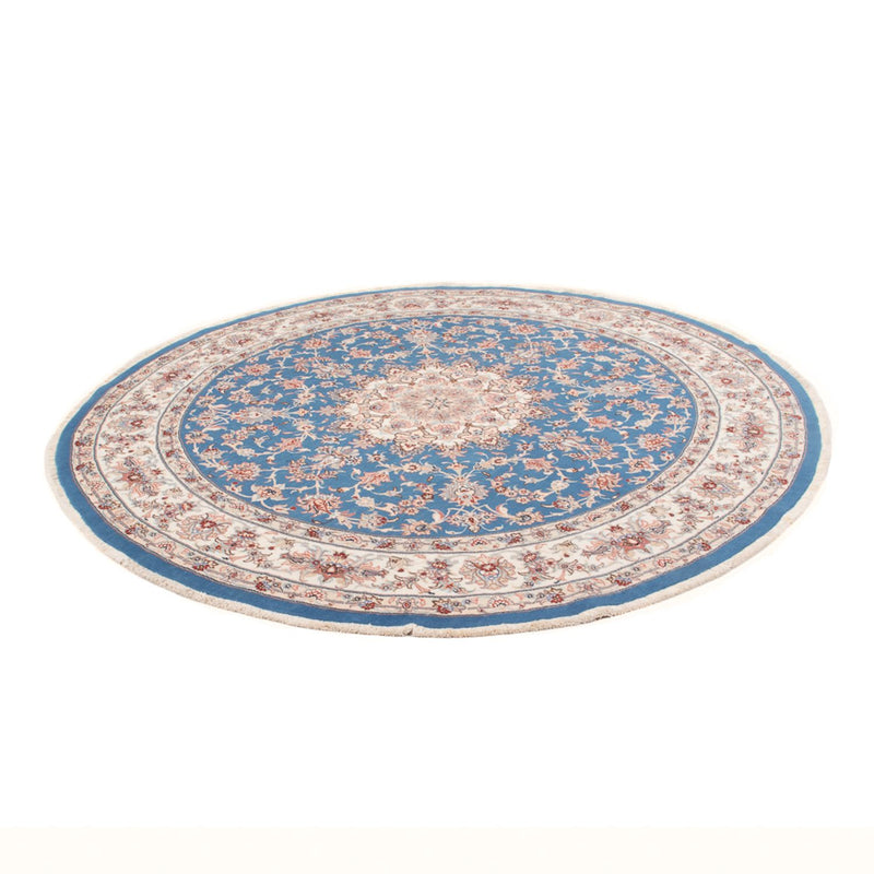 Perser Rug - Tabriz - Royal round  - 200 x 200 cm - blue