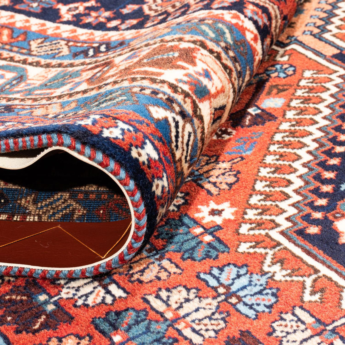 Perser Rug - Nomadic - 252 x 152 cm - red