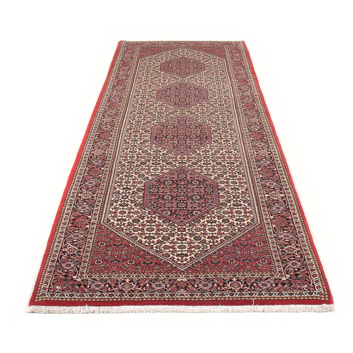Runner Perser Rug - Bidjar - 305 x 90 cm - beige