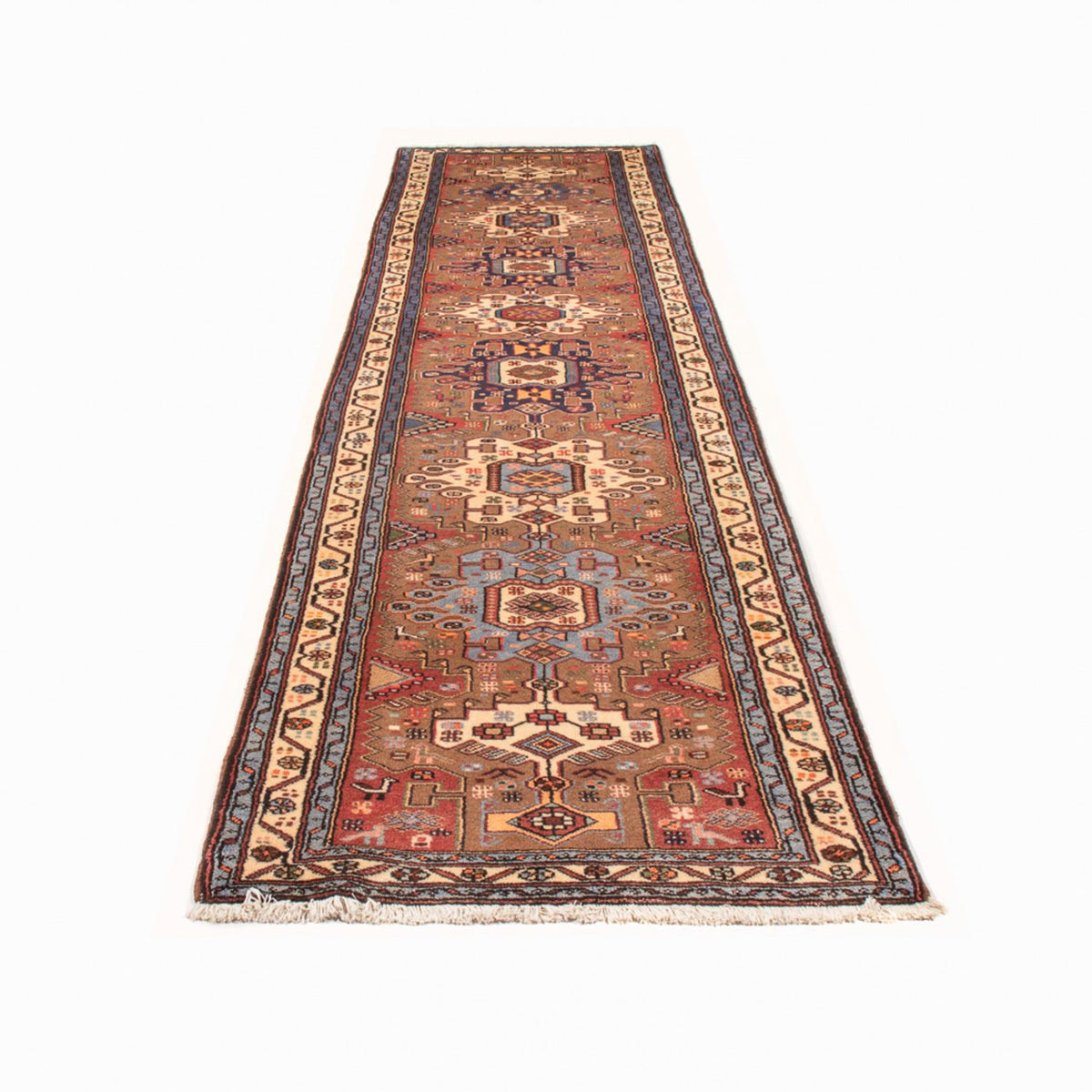 Runner Perser Rug - Nomadic - 373 x 95 cm - red