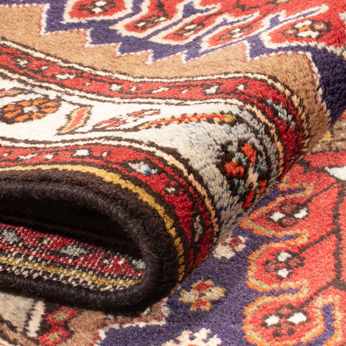 Runner Perser Rug - Nomadic - 403 x 82 cm - dark blue