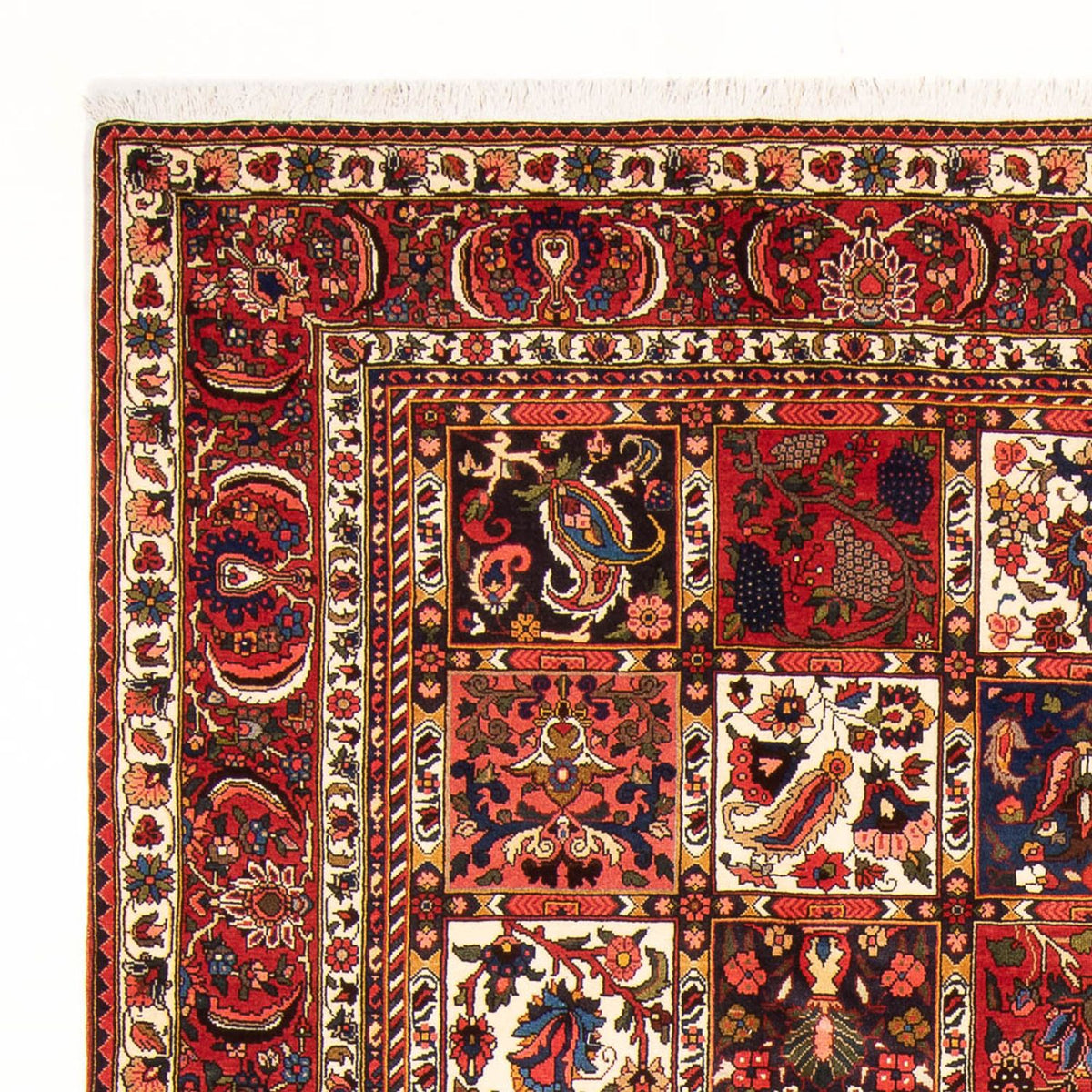 Perser Rug - Nomadic - 314 x 210 cm - dark red