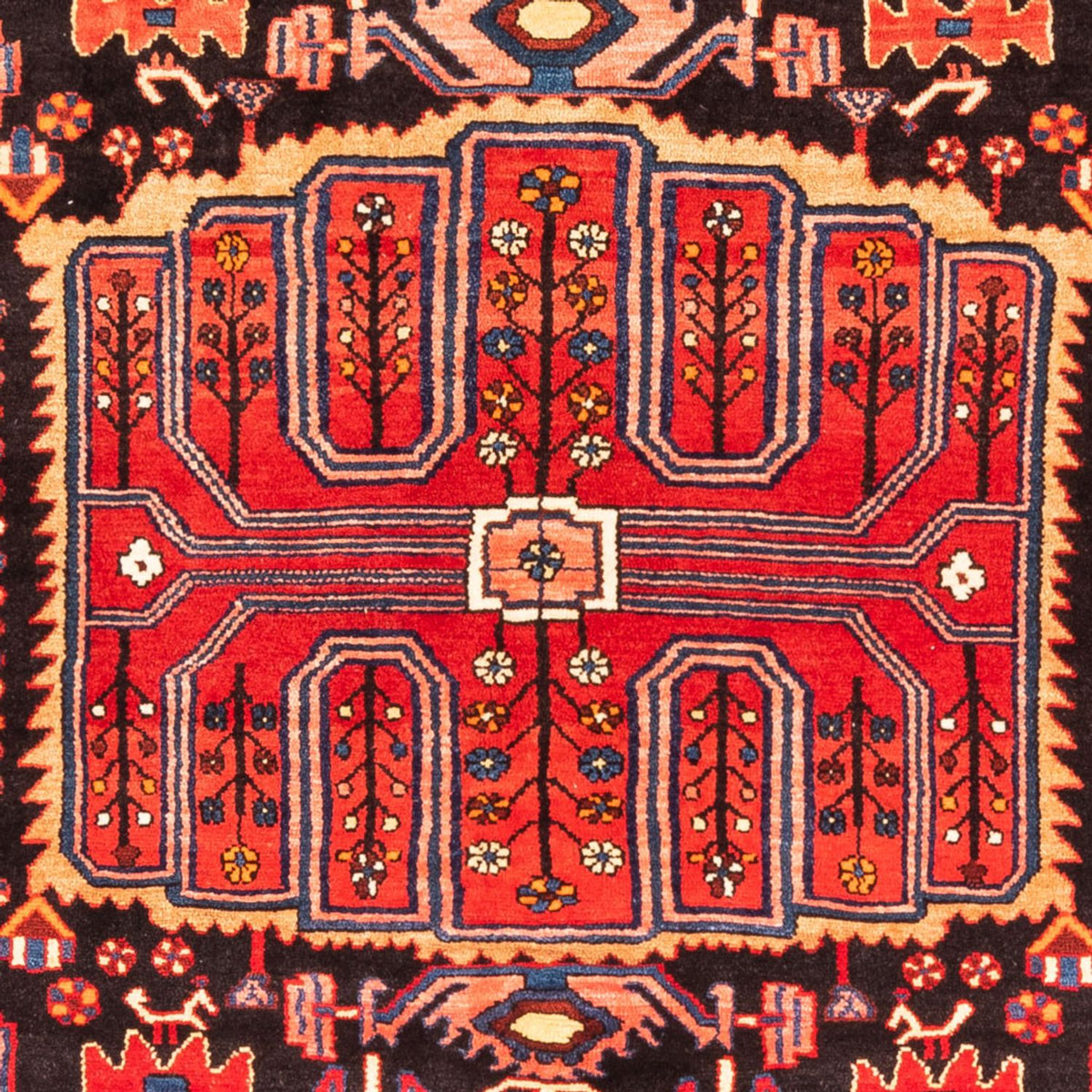 Perser Rug - Nomadic - 310 x 175 cm - red