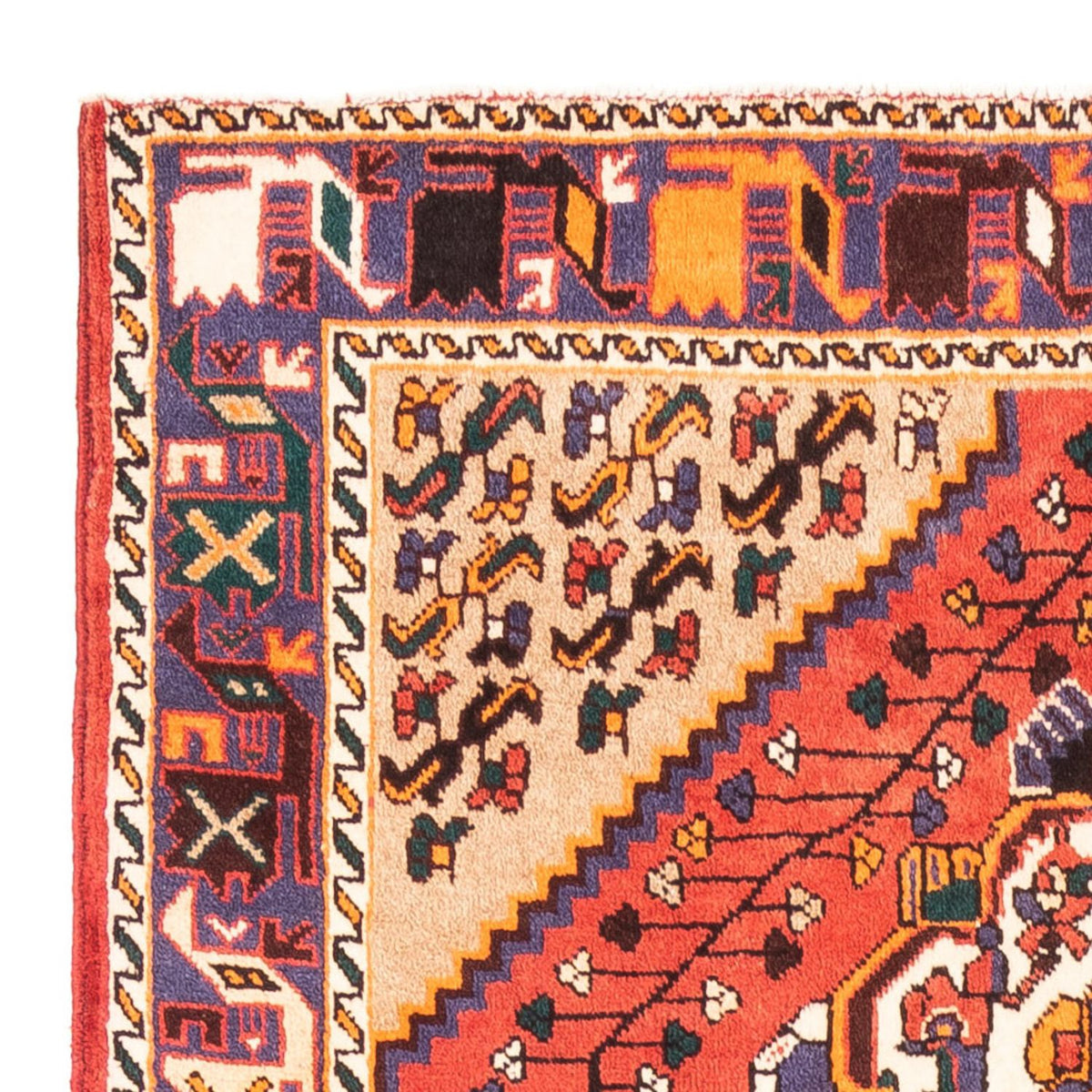 Perser Rug - Nomadic - 300 x 160 cm - red