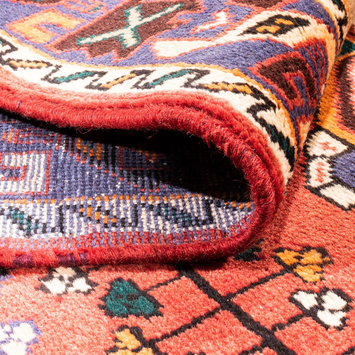 Perser Rug - Nomadic - 300 x 160 cm - red