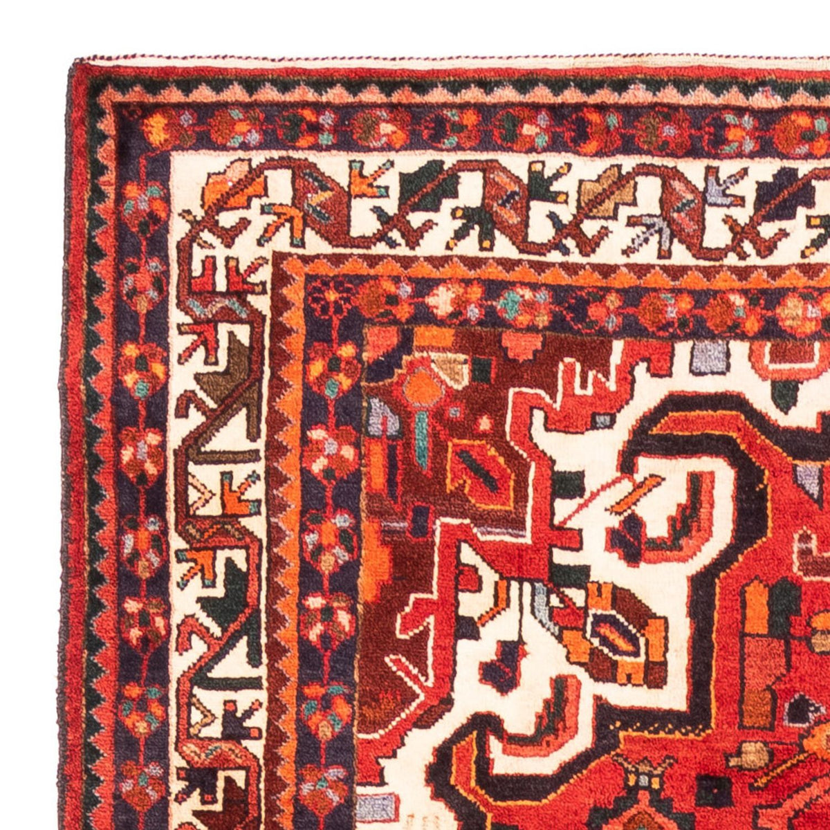 Perser Rug - Nomadic - 290 x 153 cm - red