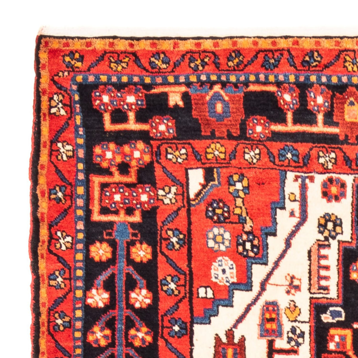 Perser Rug - Nomadic - 285 x 155 cm - dark blue