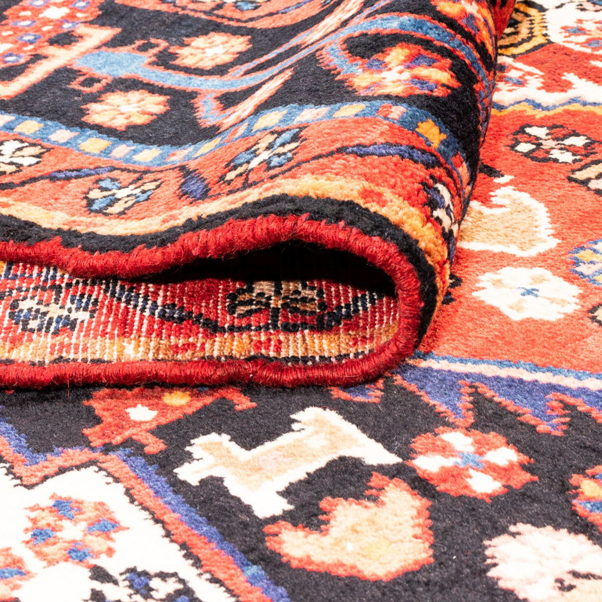 Perser Rug - Nomadic - 285 x 155 cm - dark blue