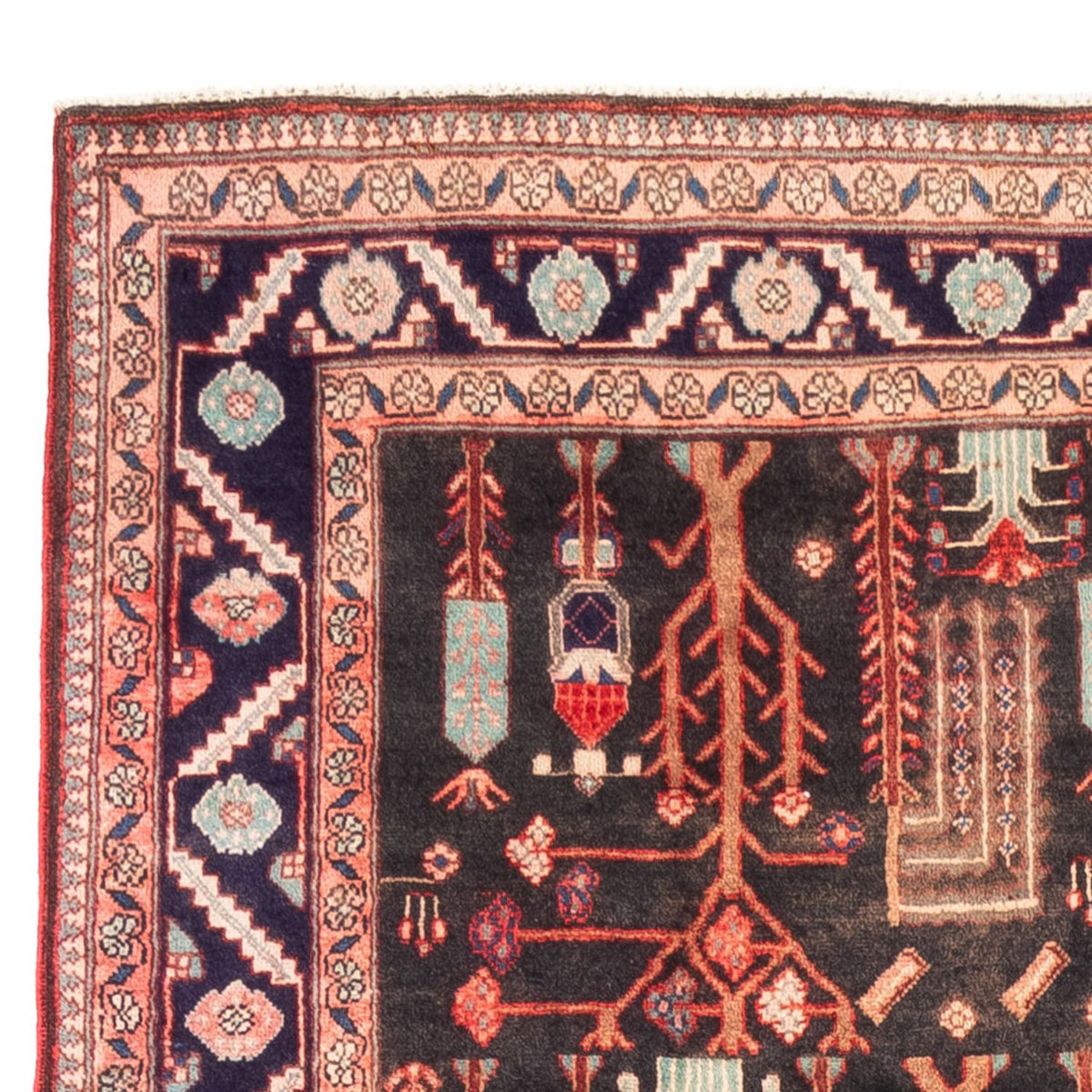 Perser Rug - Nomadic - 270 x 152 cm - dark blue