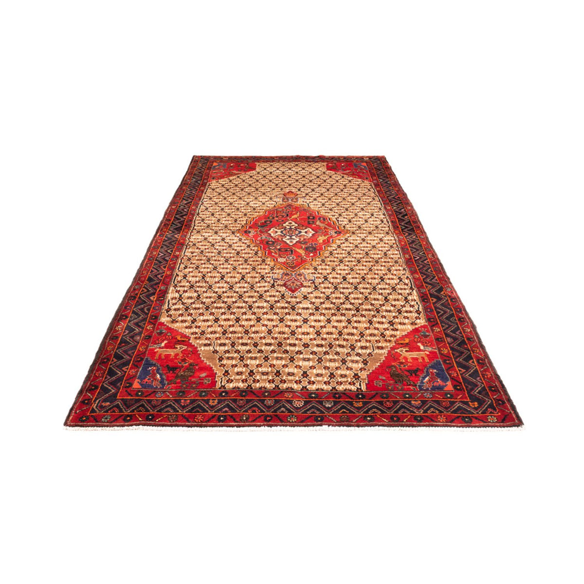 Perser Rug - Nomadic - 323 x 160 cm - red