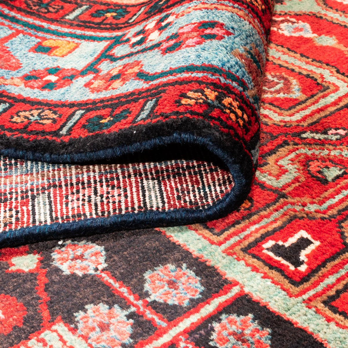 Runner Perser Rug - Nomadic - 343 x 154 cm - dark blue