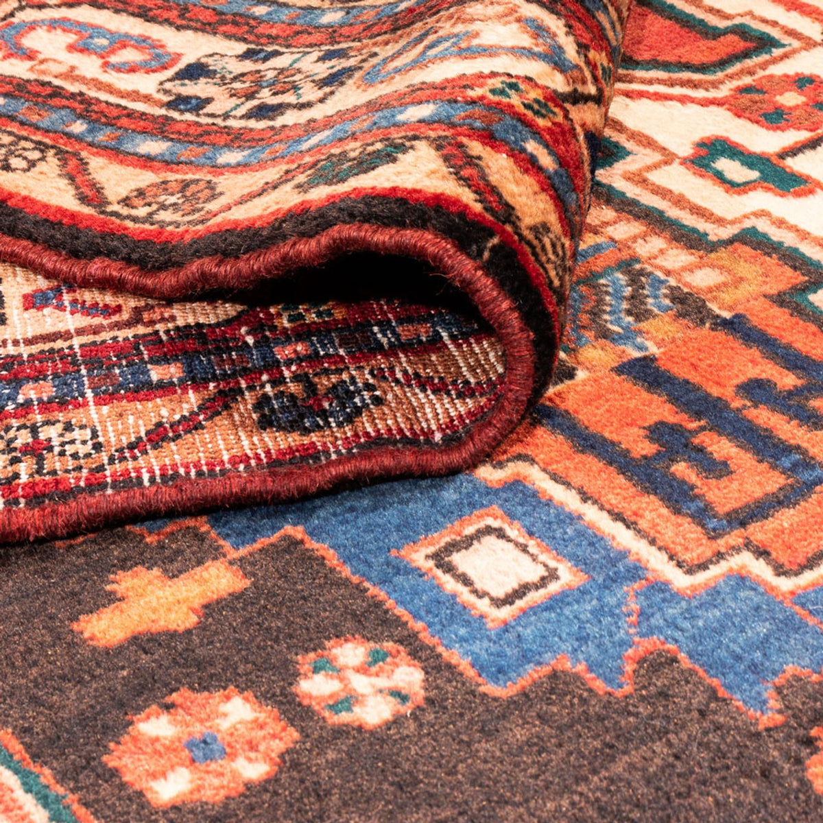 Perser Rug - Nomadic - 330 x 165 cm - red