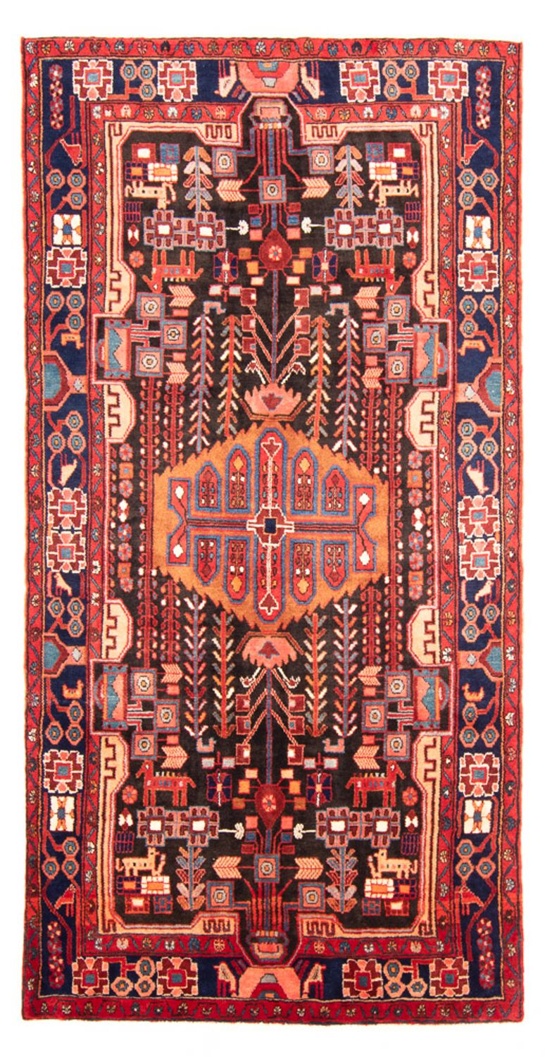 Perser Rug - Nomadic - 280 x 150 cm - dark blue