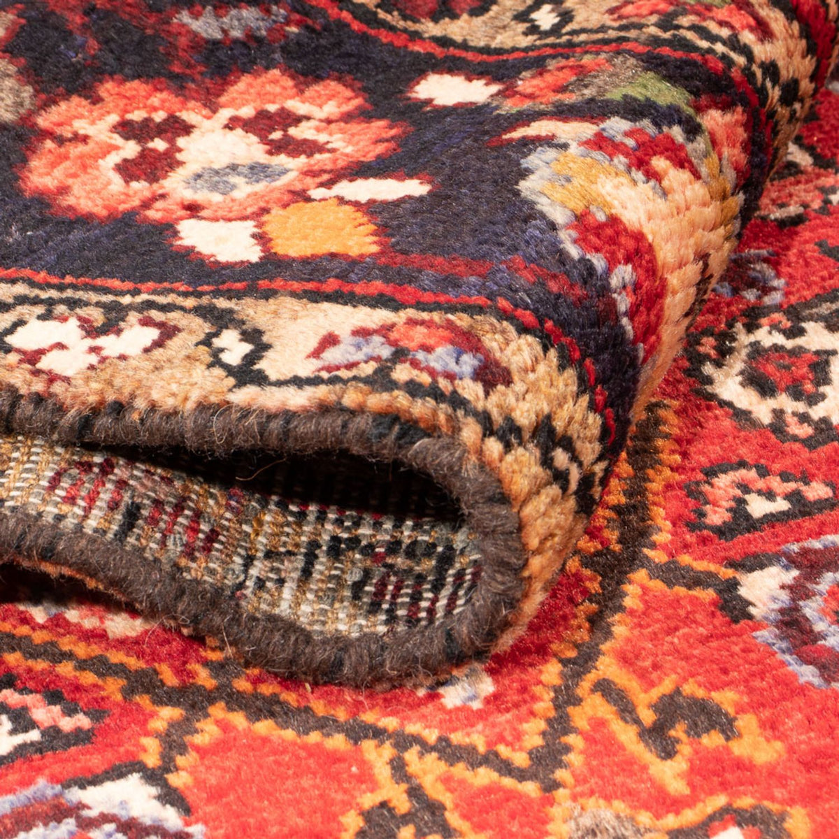 Perser Rug - Nomadic - 285 x 158 cm - red