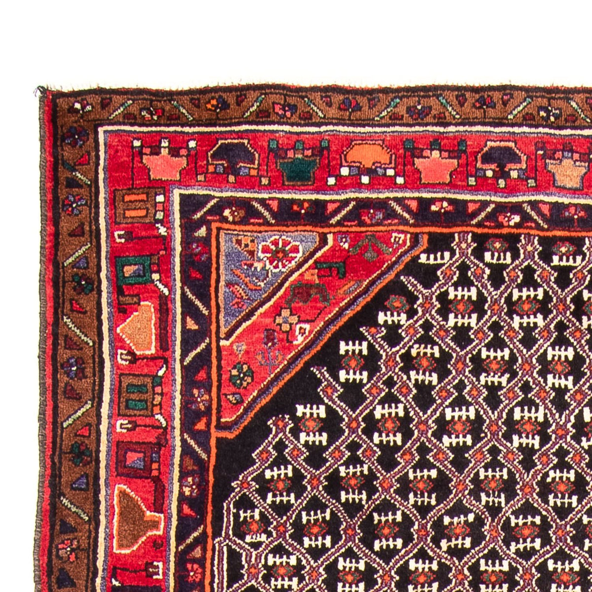 Perser Rug - Nomadic - 313 x 152 cm - dark blue