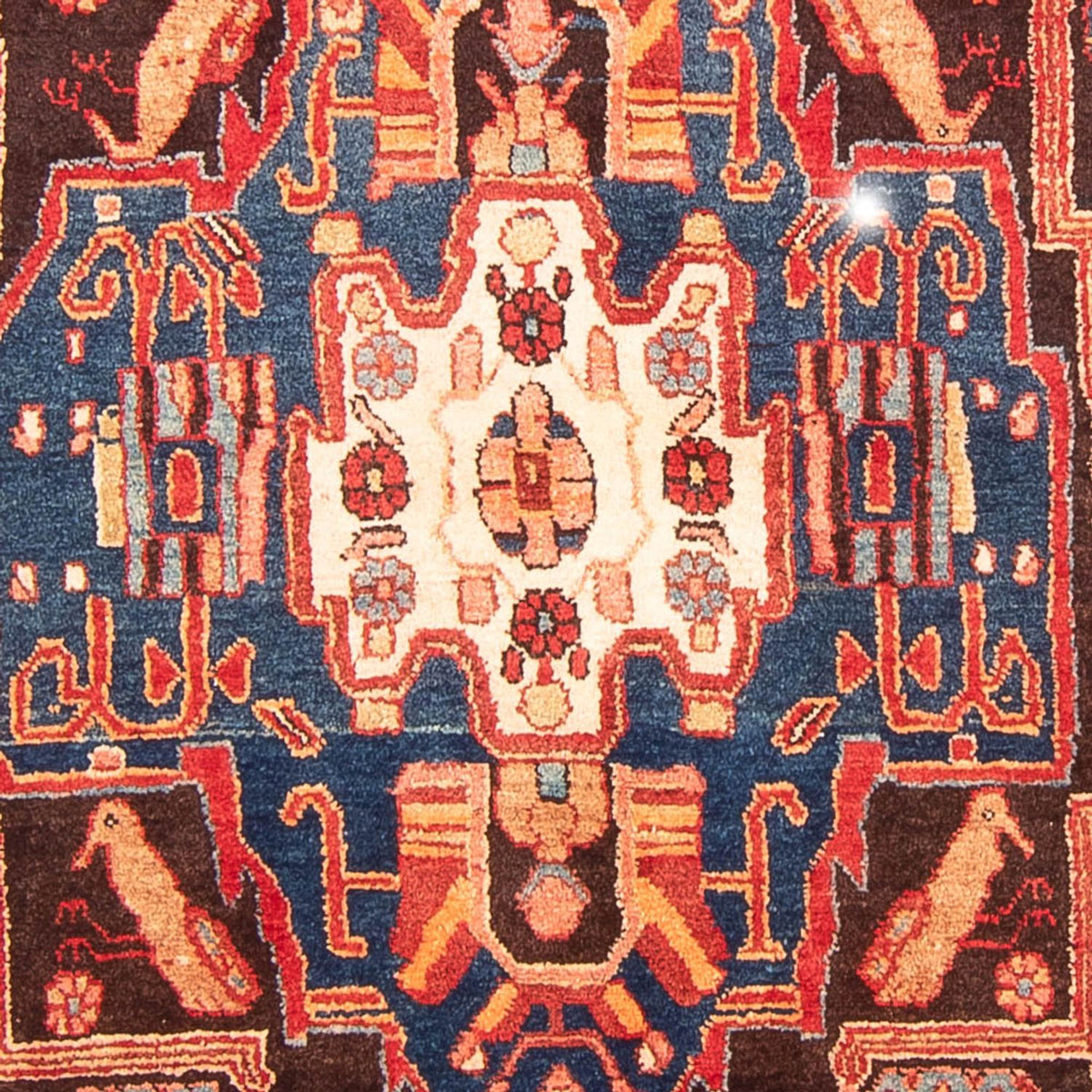 Perser Rug - Nomadic - 313 x 160 cm - dark blue