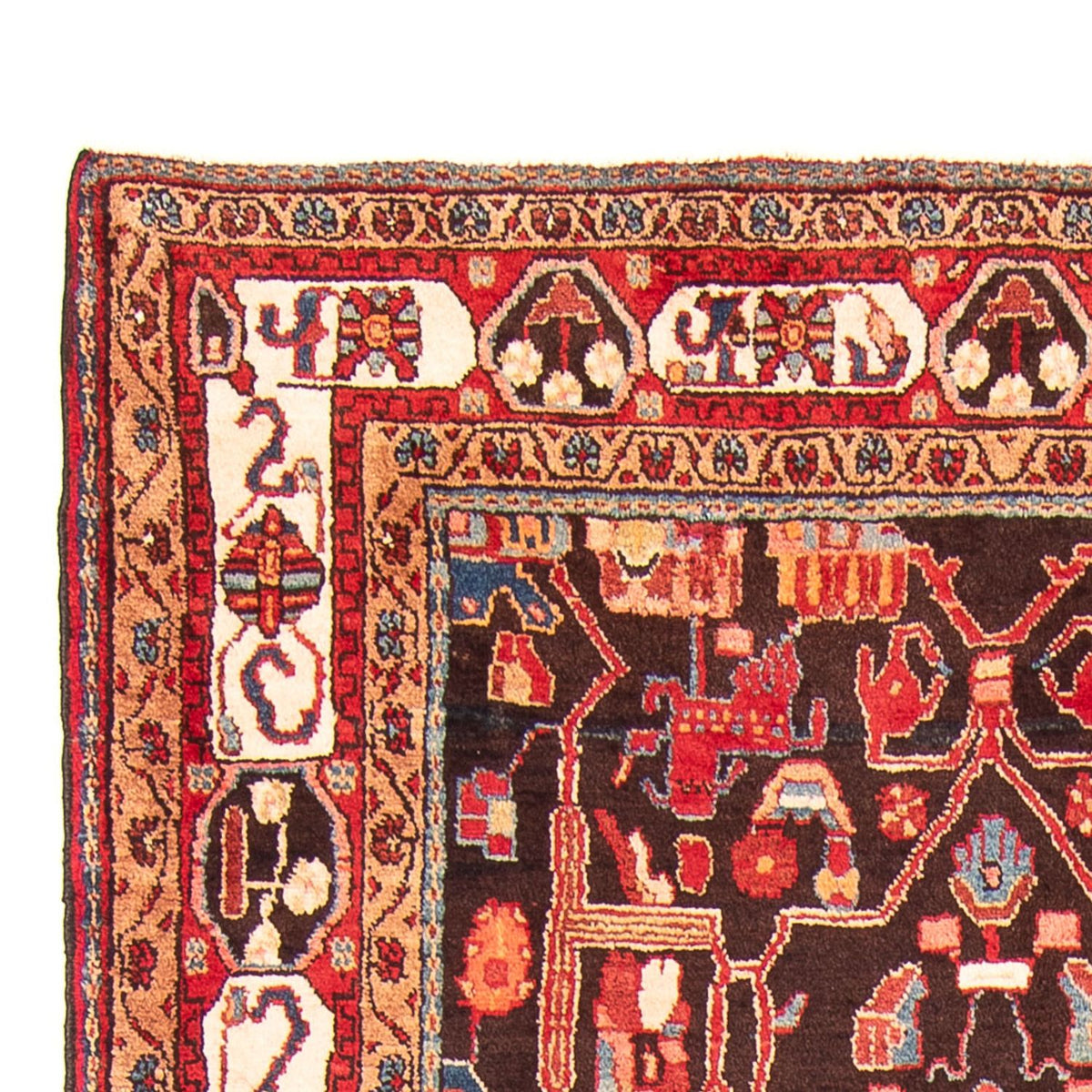 Perser Rug - Nomadic - 313 x 160 cm - dark blue