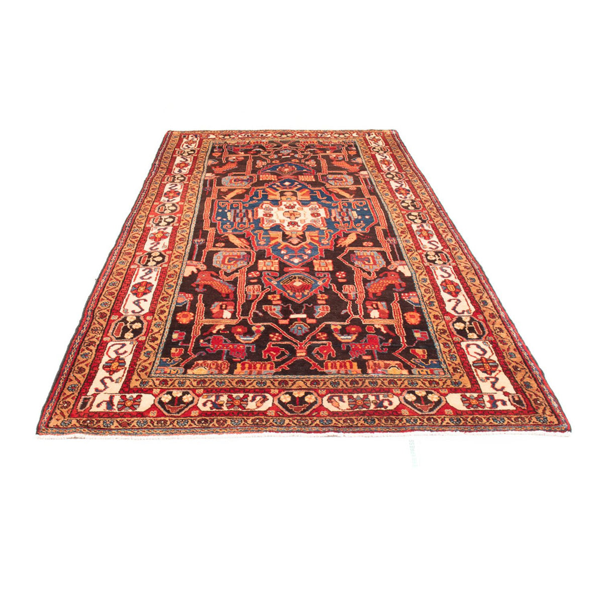 Perser Rug - Nomadic - 313 x 160 cm - dark blue