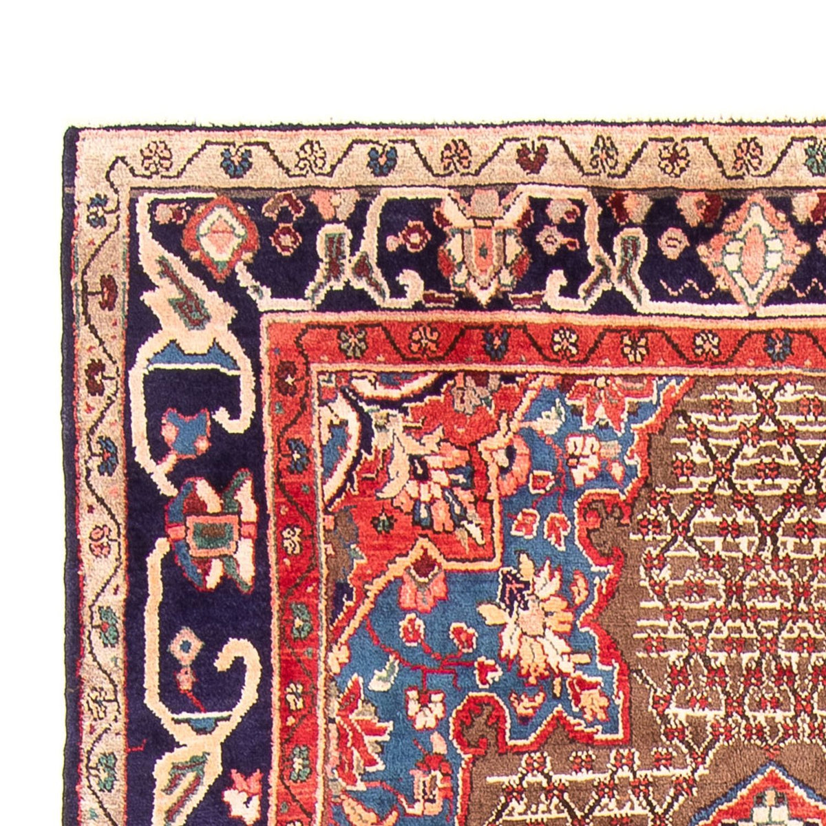 Perser Rug - Nomadic - 298 x 155 cm - dark blue