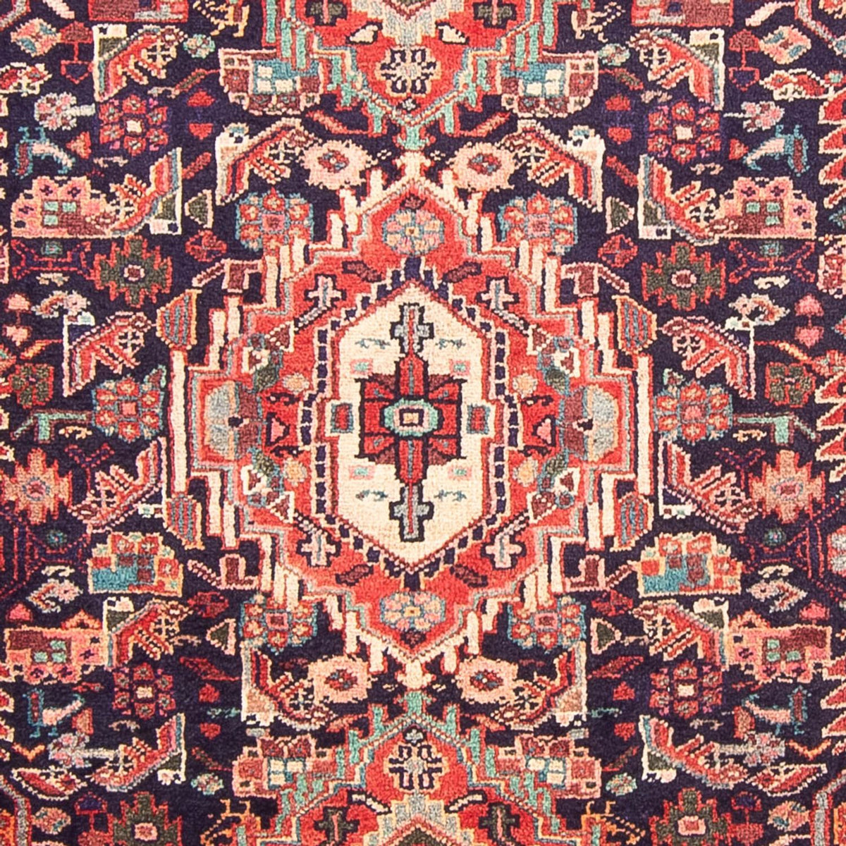 Perser Rug - Nomadic - 307 x 155 cm - dark blue