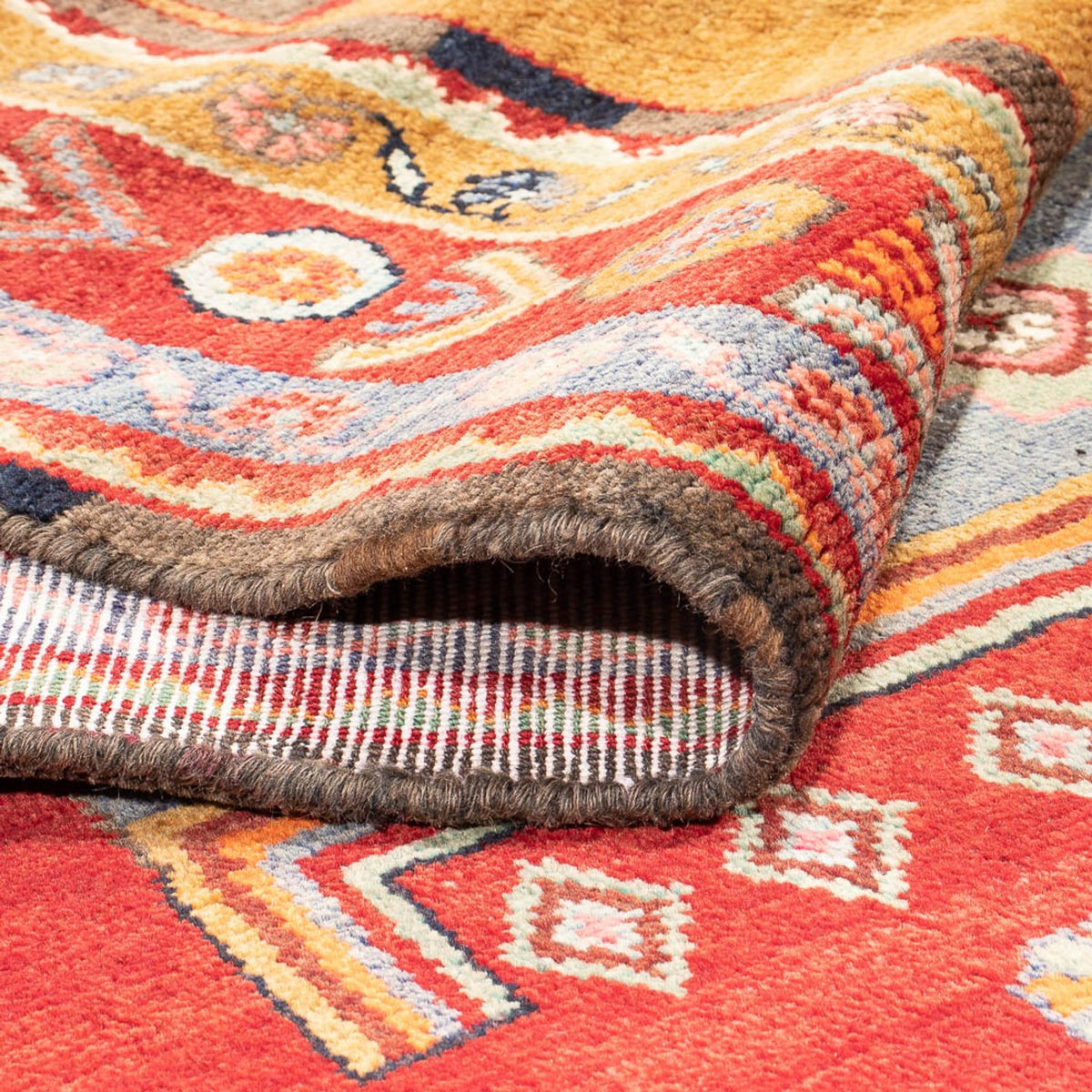 Perser Rug - Nomadic - 310 x 158 cm - red