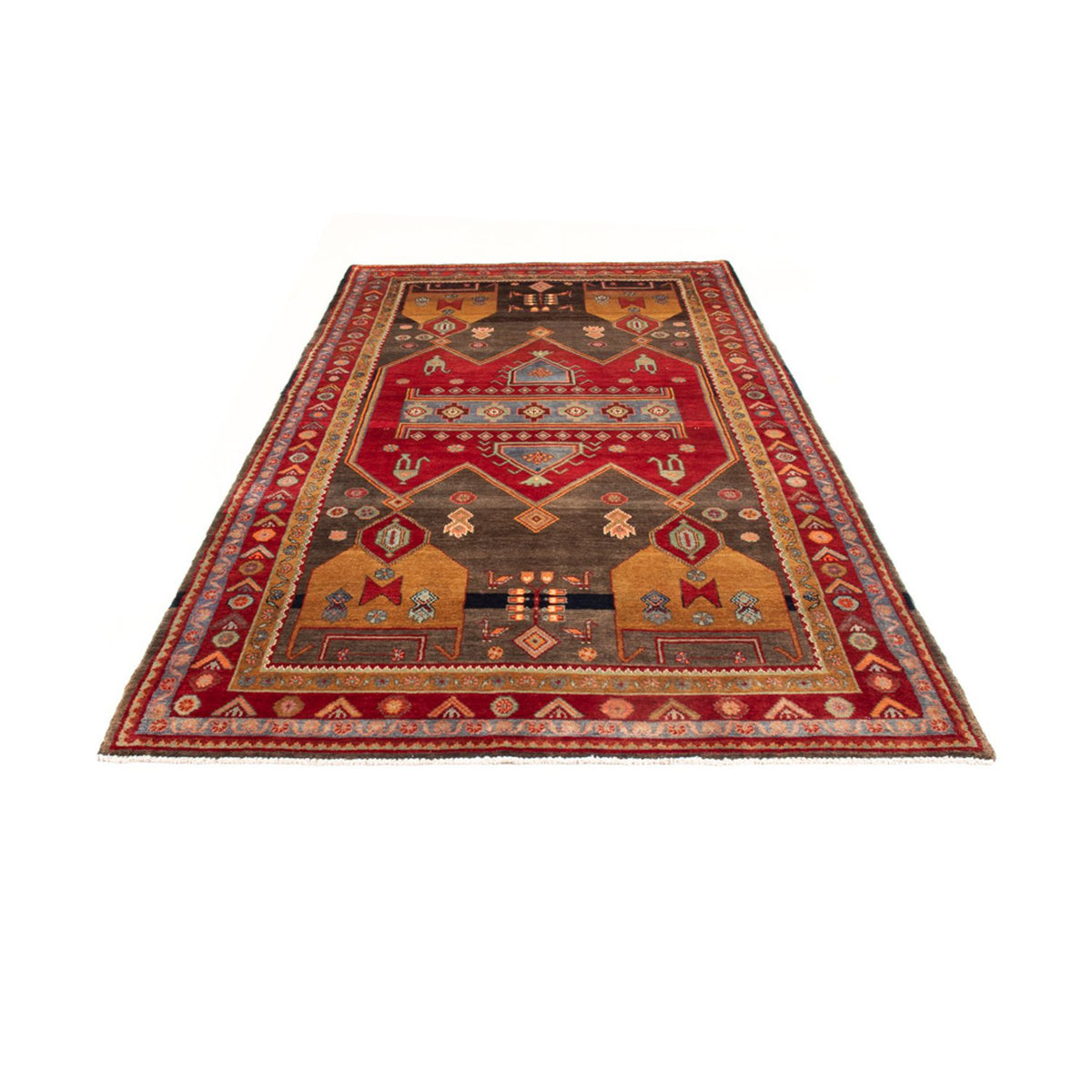 Perser Rug - Nomadic - 310 x 158 cm - red