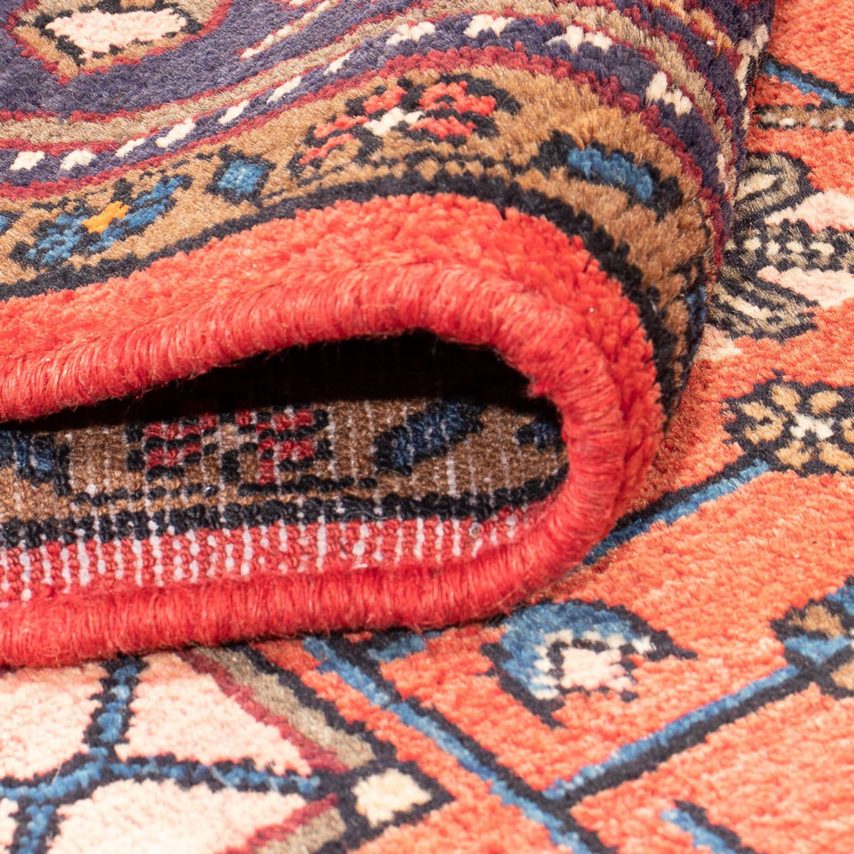 Perser Rug - Nomadic - 257 x 150 cm - red