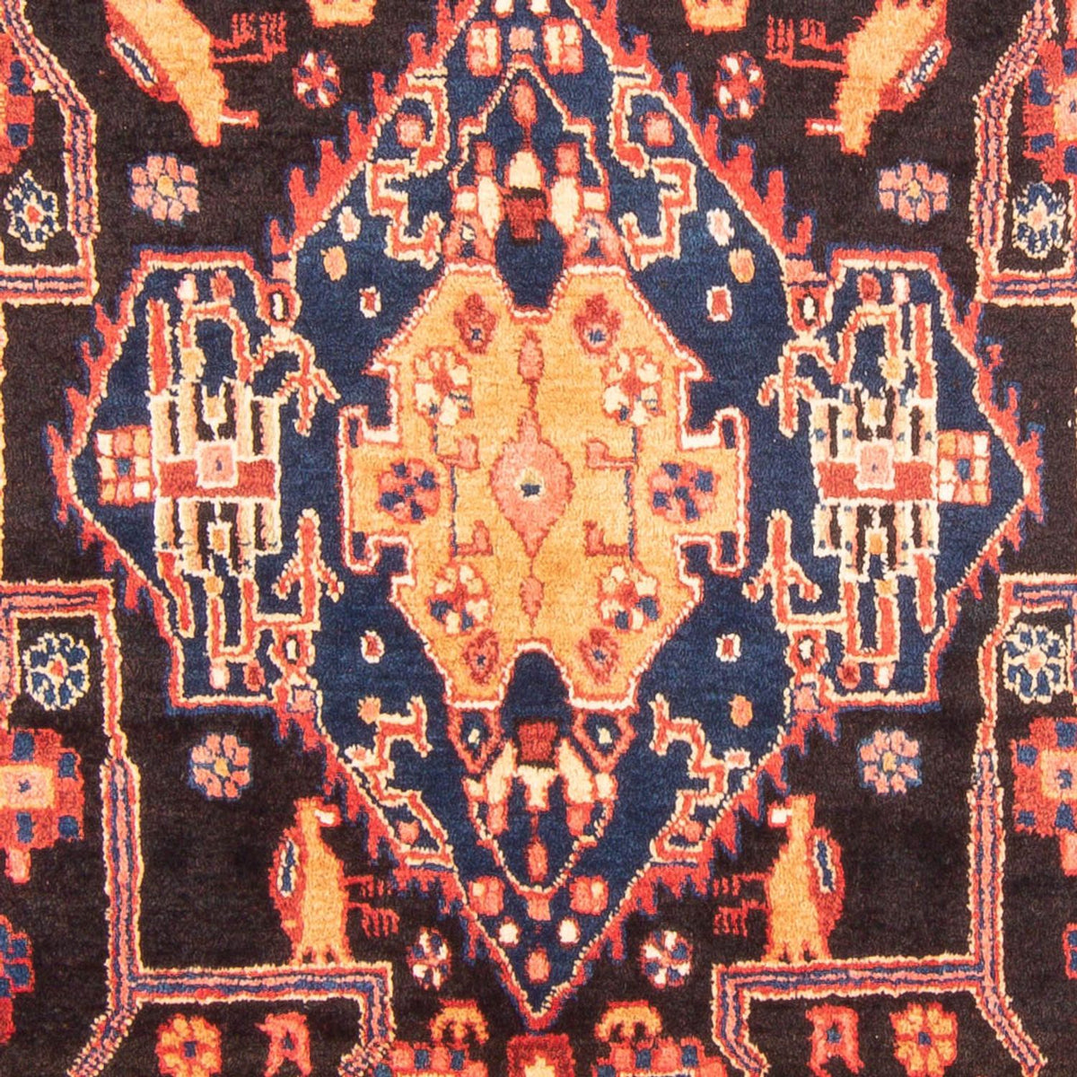 Perser Rug - Nomadic - 287 x 155 cm - dark blue