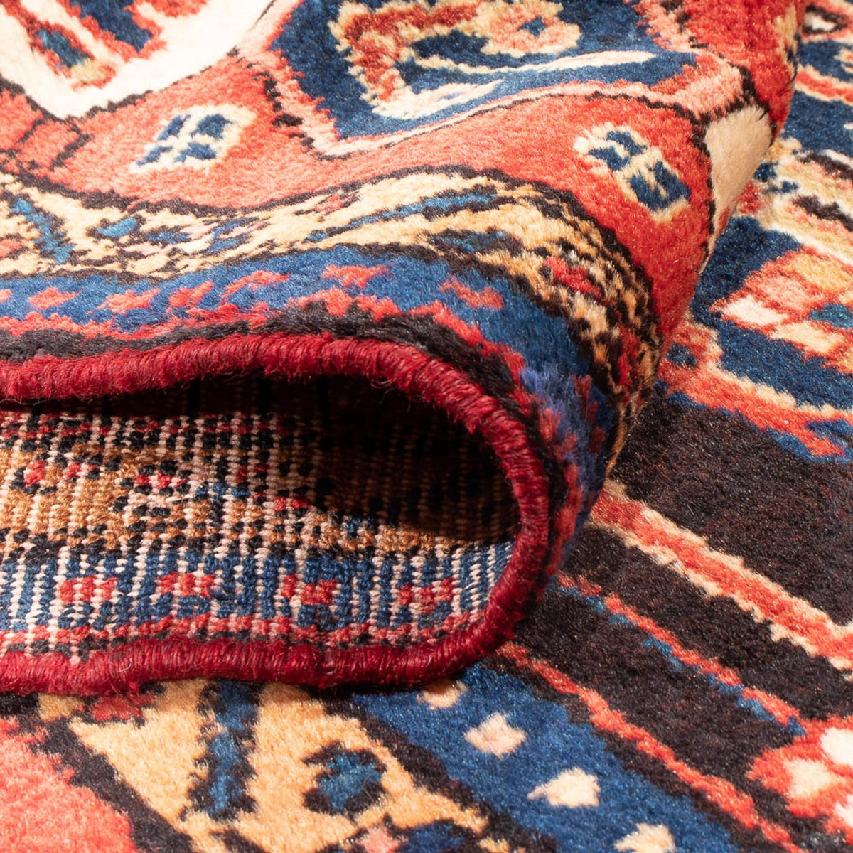 Perser Rug - Nomadic - 287 x 155 cm - dark blue