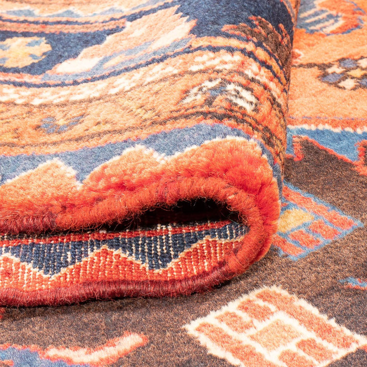 Perser Rug - Nomadic - 287 x 176 cm - dark blue