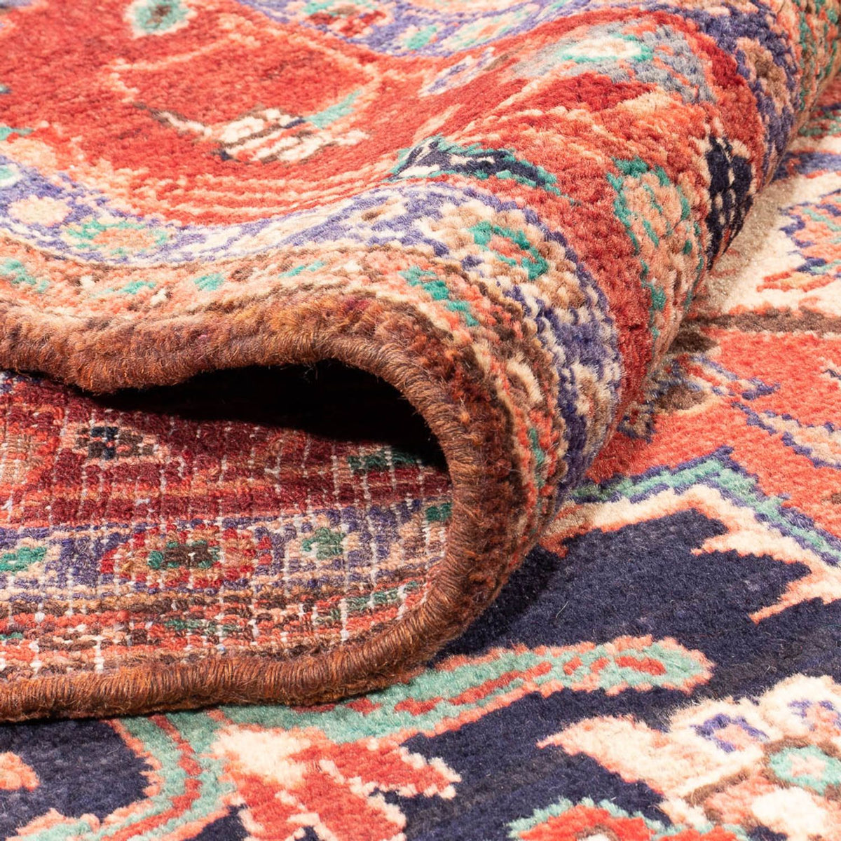 Perser Rug - Nomadic - 295 x 157 cm - dark blue