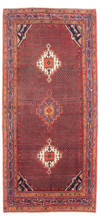 Runner Perser Rug - Bidjar - 275 x 140 cm - red