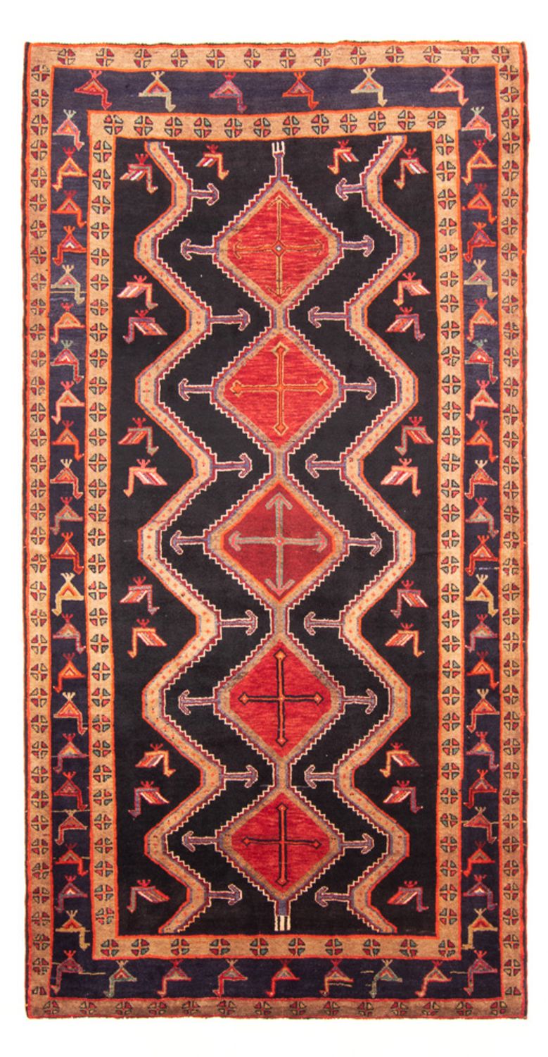 Runner Perser Rug - Nomadic - 366 x 160 cm - dark blue