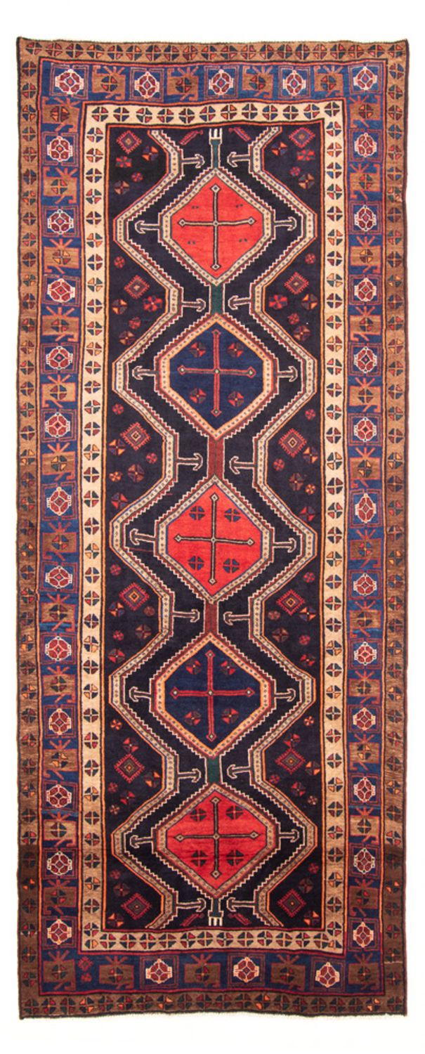 Runner Perser Rug - Nomadic - 380 x 153 cm - dark blue