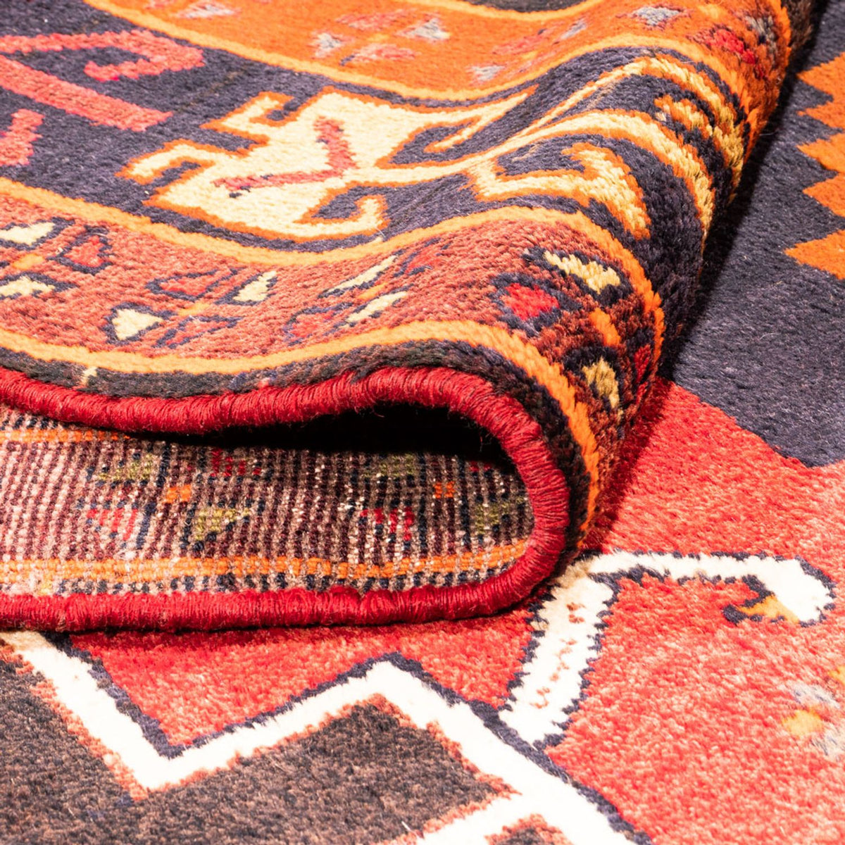 Perser Rug - Nomadic - 303 x 162 cm - dark blue