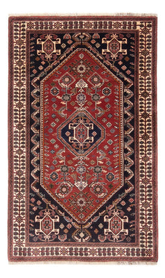 Perser Rug - Nomadic - 145 x 80 cm - red