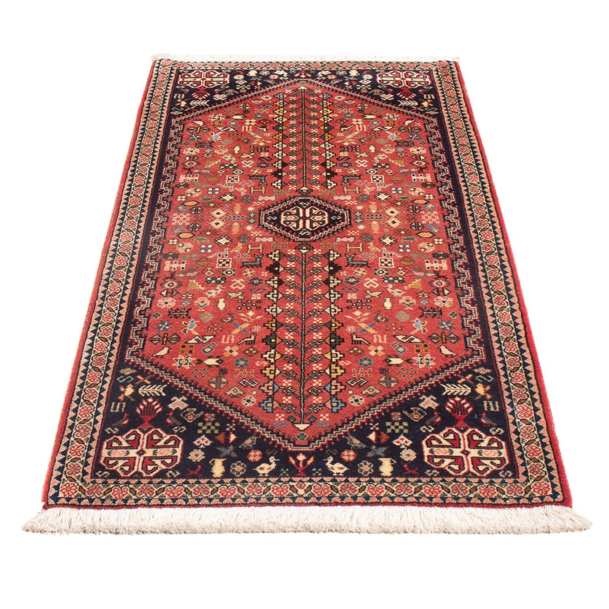 Perser Rug - Nomadic - 150 x 72 cm - red