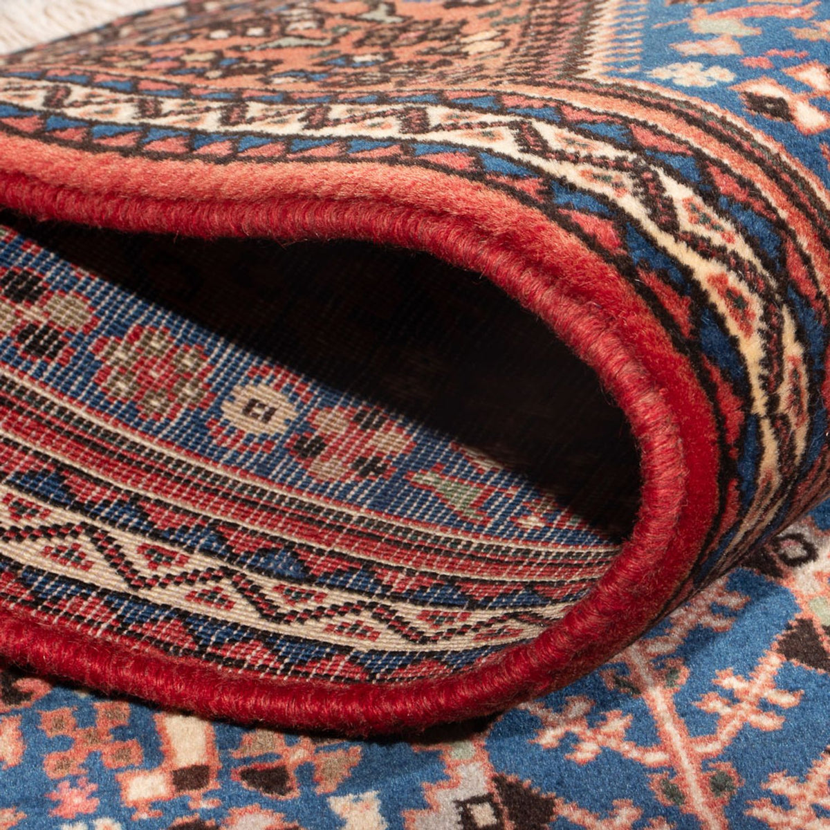 Runner Perser Rug - Nomadic - 157 x 67 cm - blue