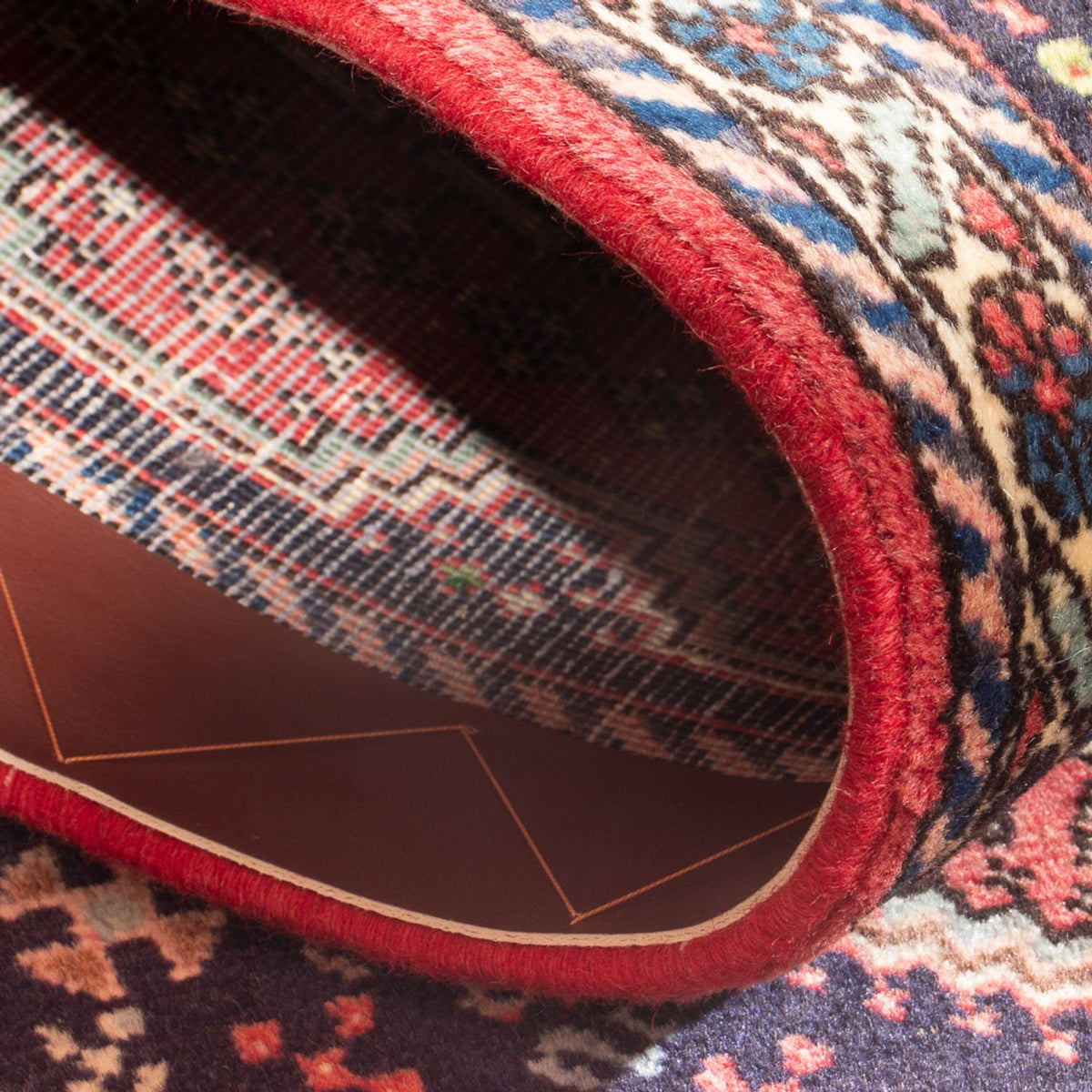 Perser Rug - Nomadic - 146 x 67 cm - red