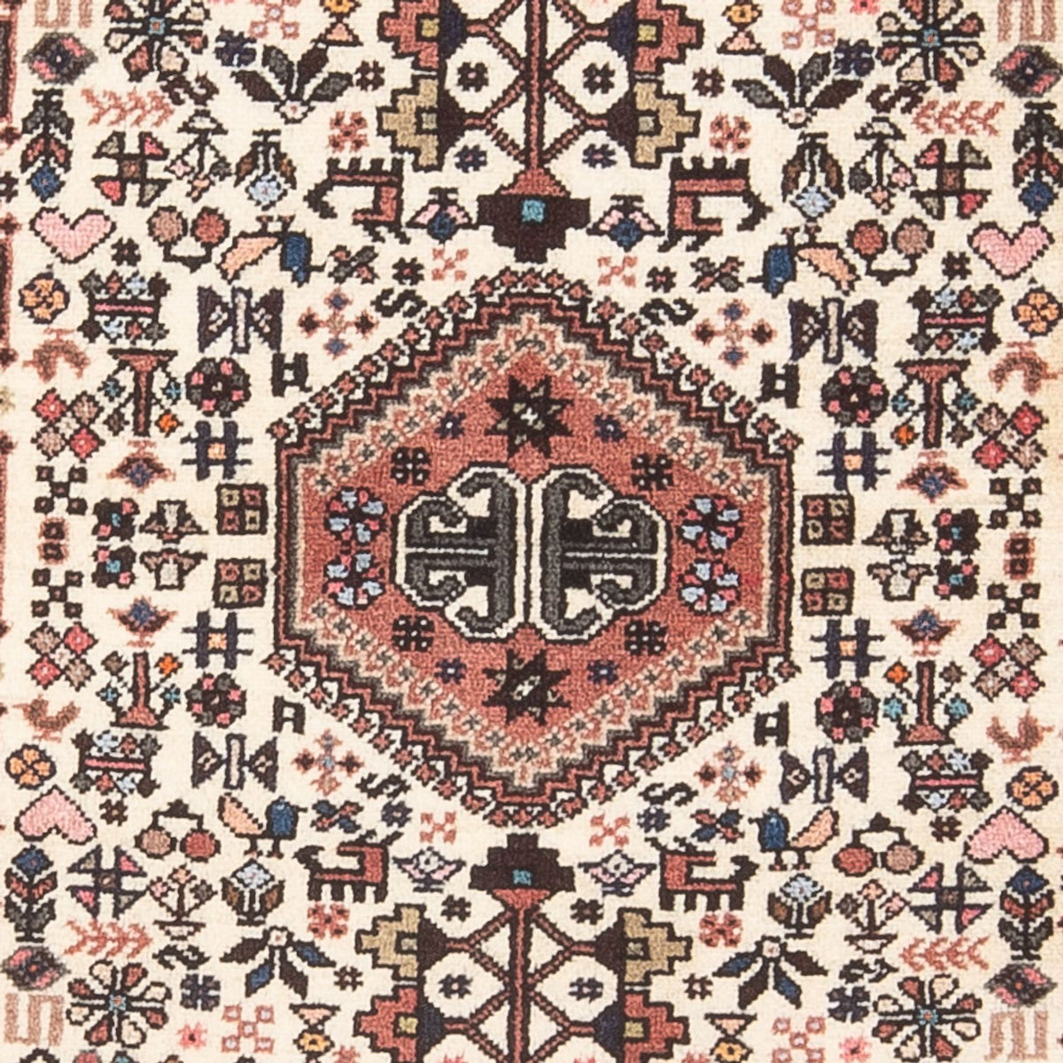 Runner Perser Rug - Nomadic - 162 x 68 cm - cream