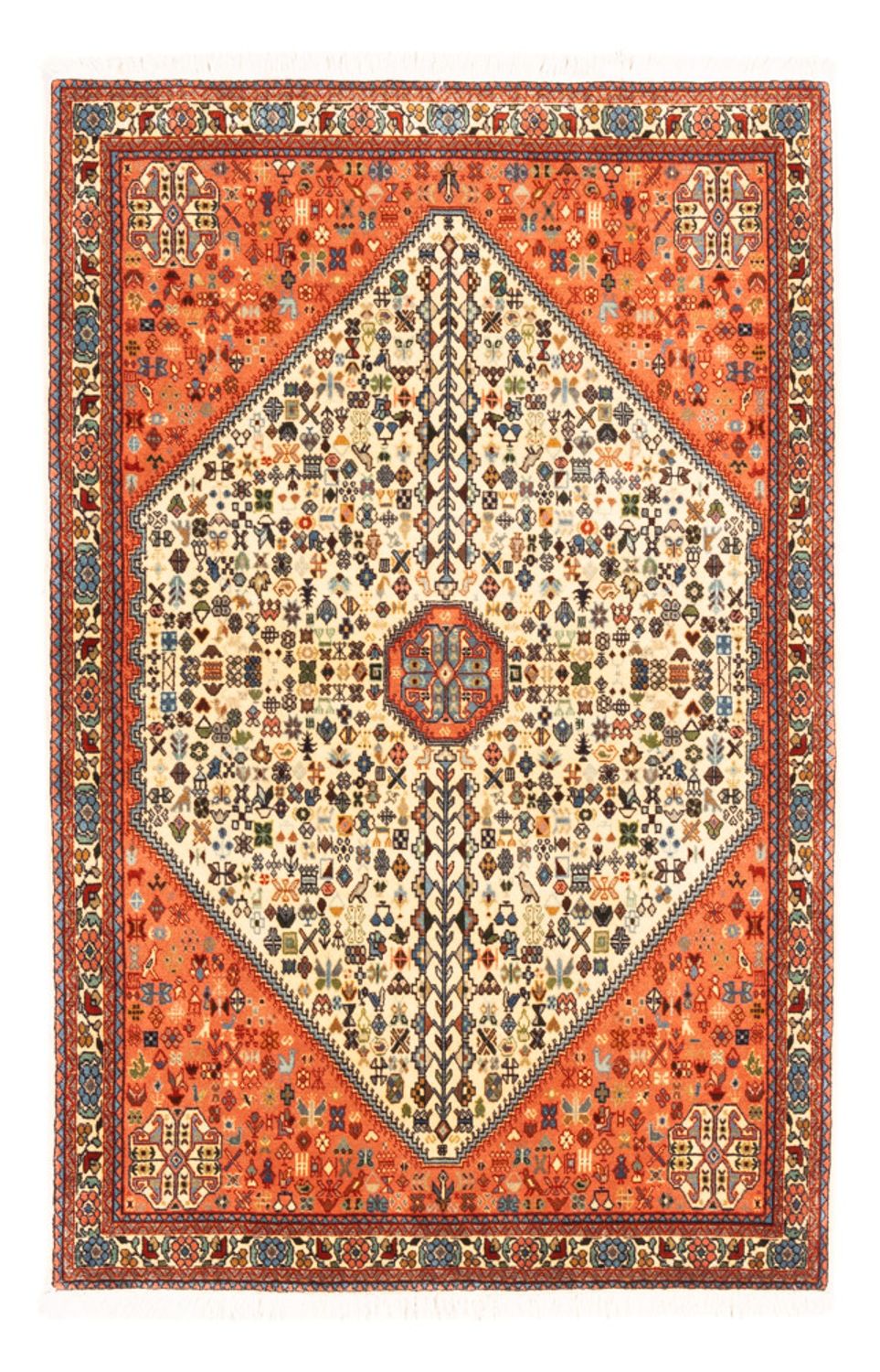 Perser Rug - Nomadic - 148 x 100 cm - beige