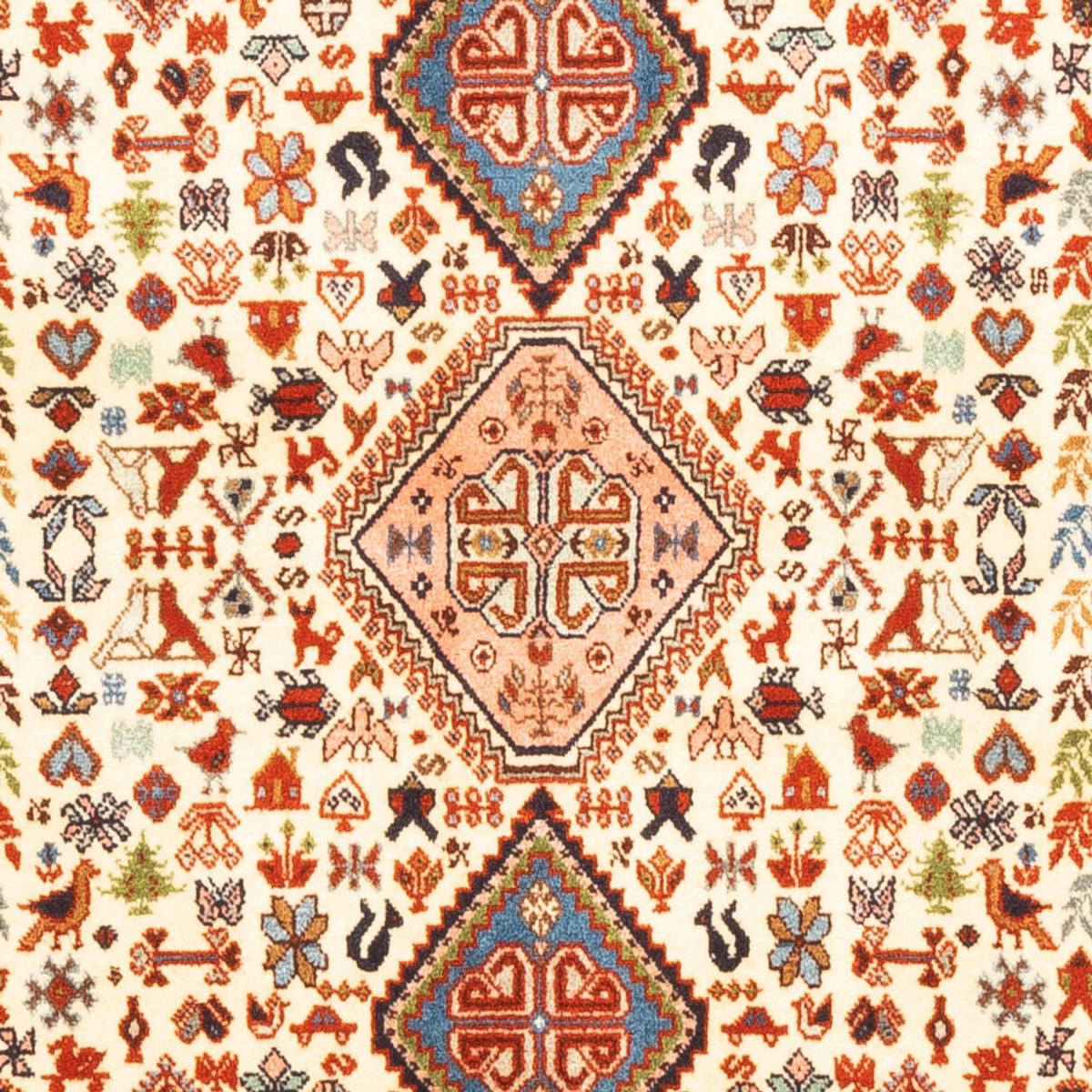 Perser Rug - Nomadic - 150 x 100 cm - beige