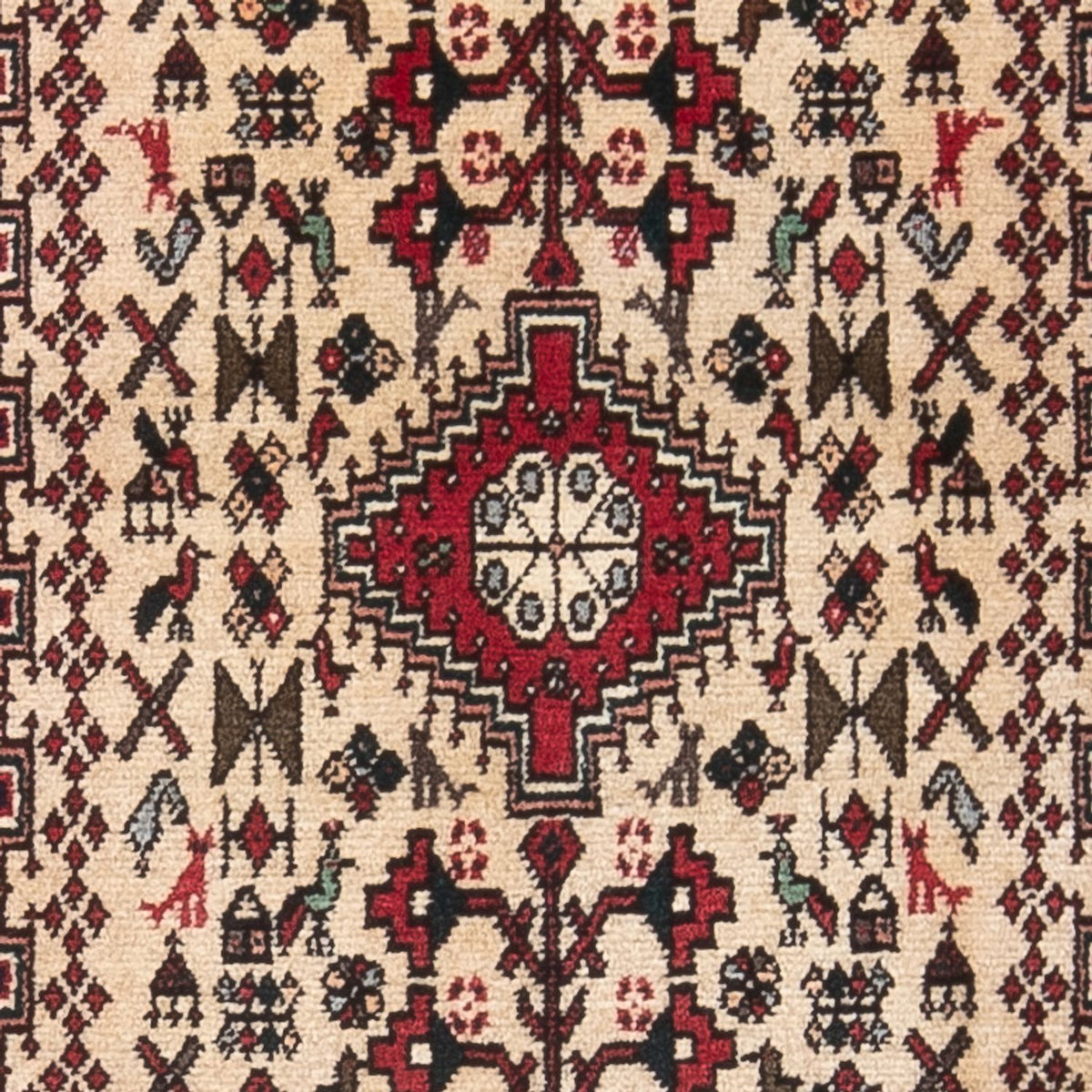 Perser Rug - Nomadic - 150 x 60 cm - cream