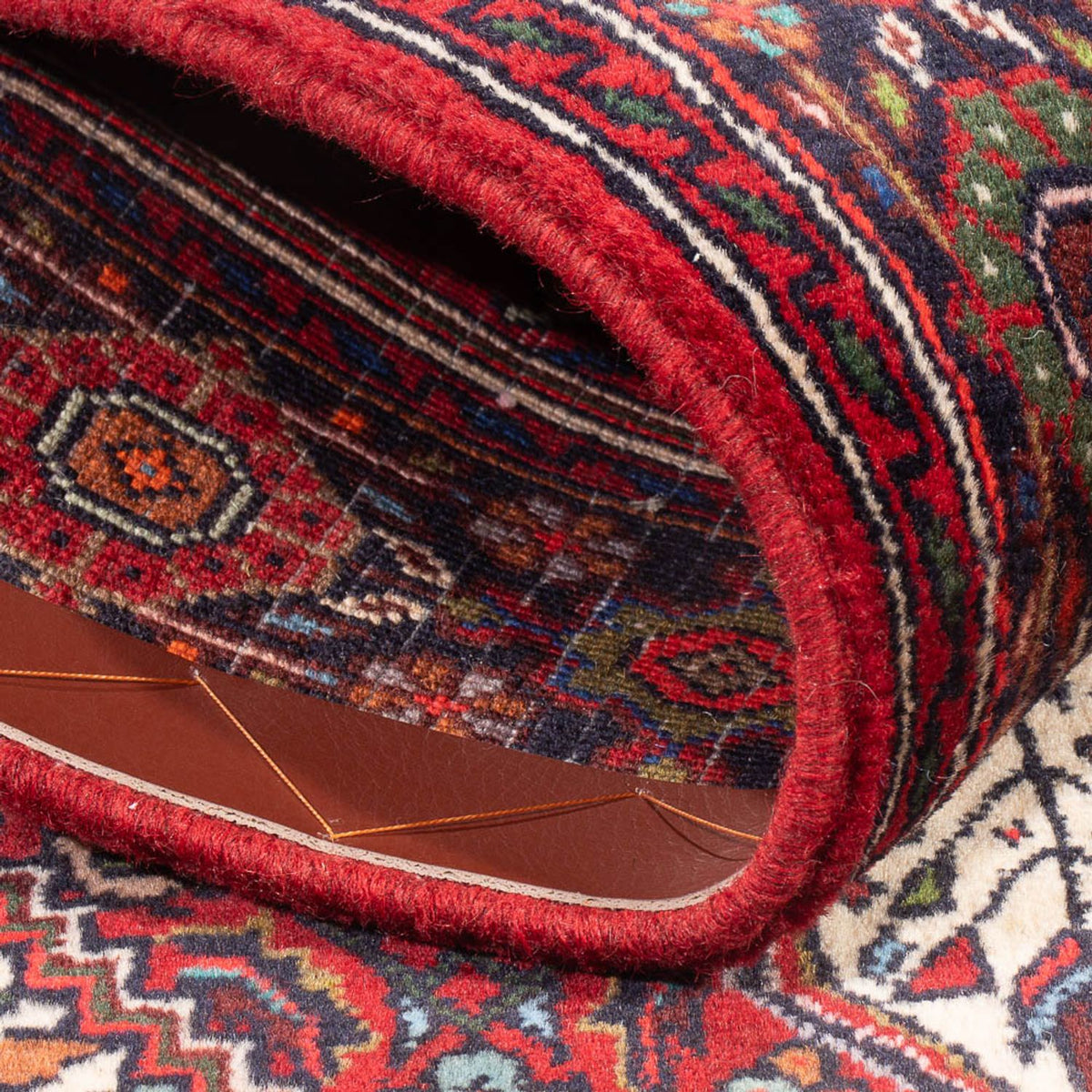 Perser Rug - Nomadic - 132 x 81 cm - cream