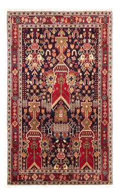 Perser Rug - Nomadic - 155 x 100 cm - bordeaux red