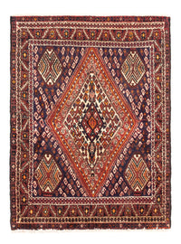 Perser Rug - Nomadic - 127 x 98 cm - bordeaux red
