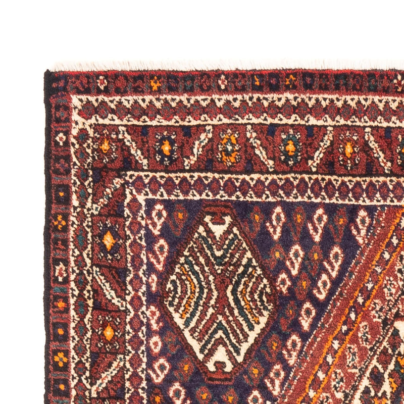 Perser Rug - Nomadic - 127 x 98 cm - bordeaux red