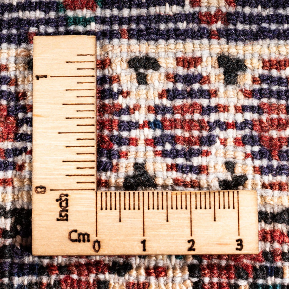 Perser Rug - Nomadic - 127 x 98 cm - bordeaux red