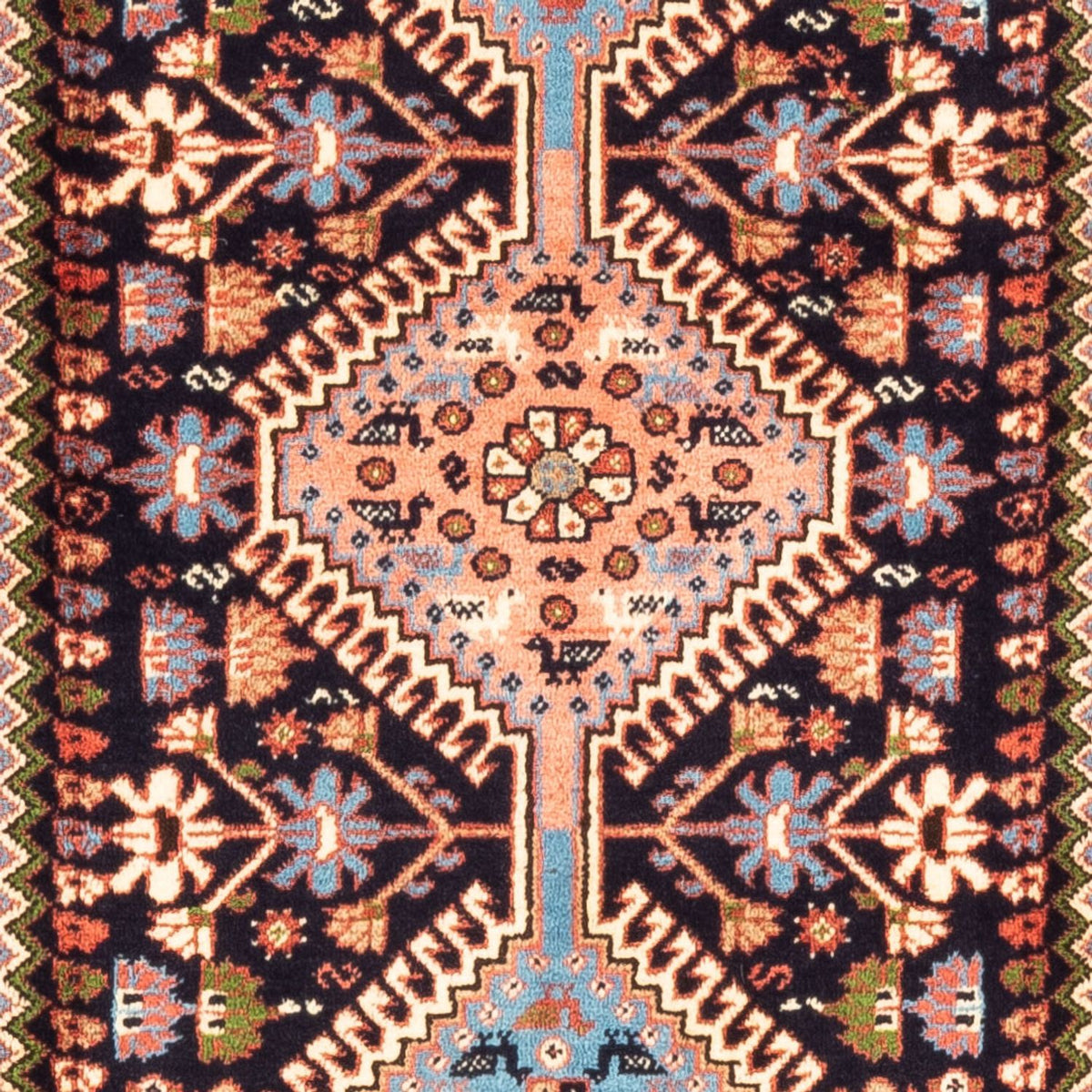 Runner Perser Rug - Nomadic - 200 x 80 cm - dark beige